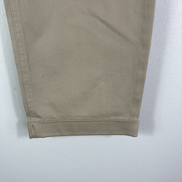 Gap Classic Twill Pants Womens Size 8 Irish Cream Closet Staple Casual Comfort - Picture 4 of 11